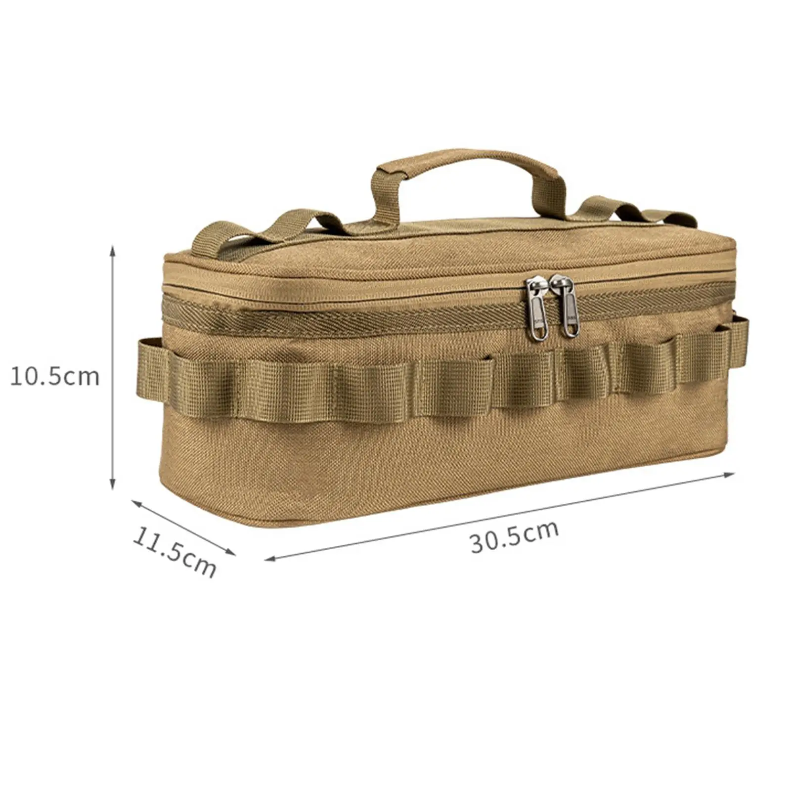 Large Camping Storage Bags Tableware Carry Bag Utility Tote Bag Cookware Organizer Cooking Utensils Pouch for Outdoor BBQ Picnic