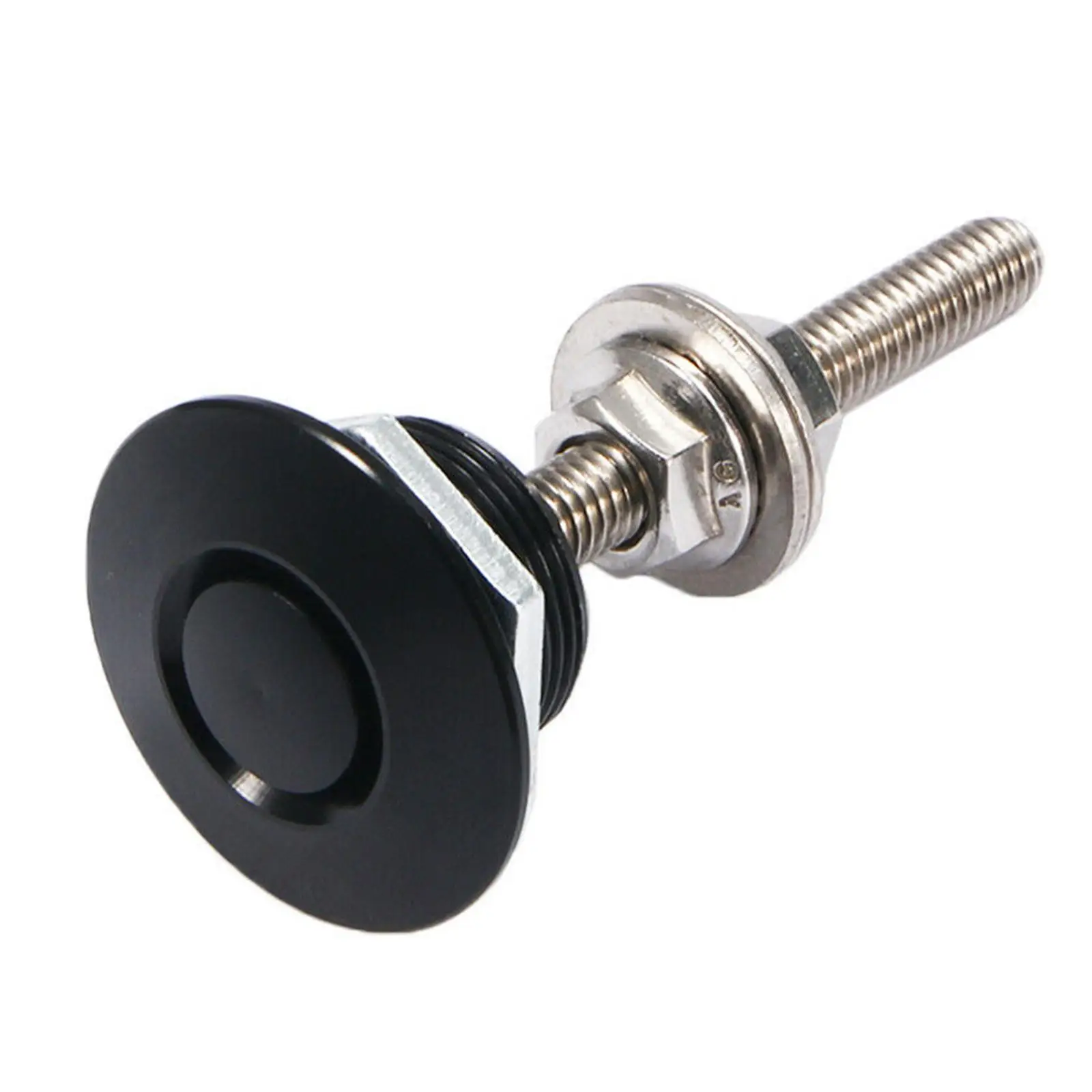 3cm Engine Bonnets Hood Pins Lock Clip Kit Lock Latch Quick Release Aluminum Car Auto Replacement Locking Kit DIY Push Button