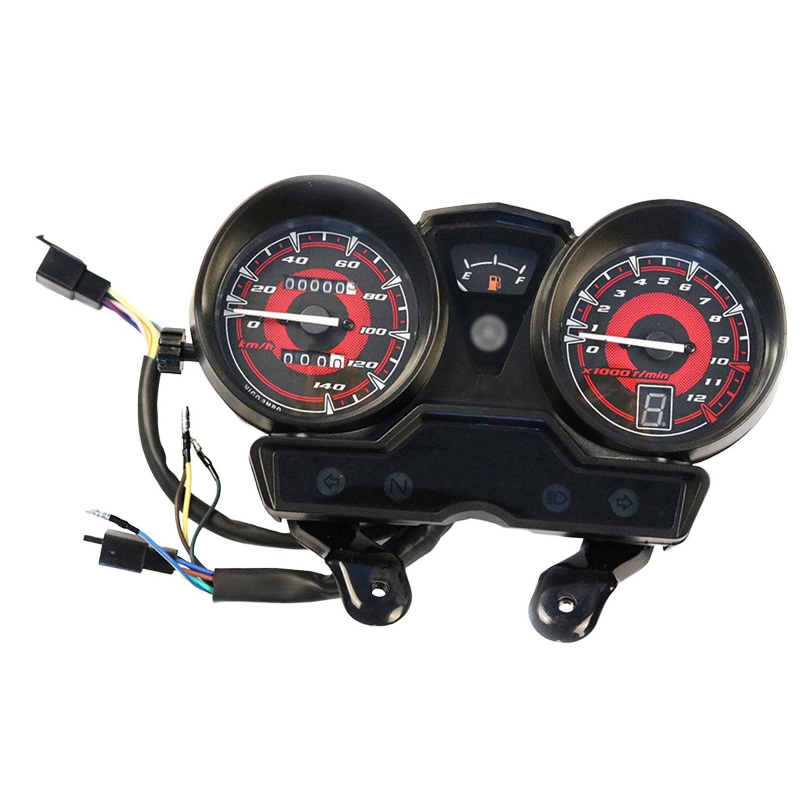 LED Digital Speedometer Tachometer for Yamaha Ybr125 Easy Installation