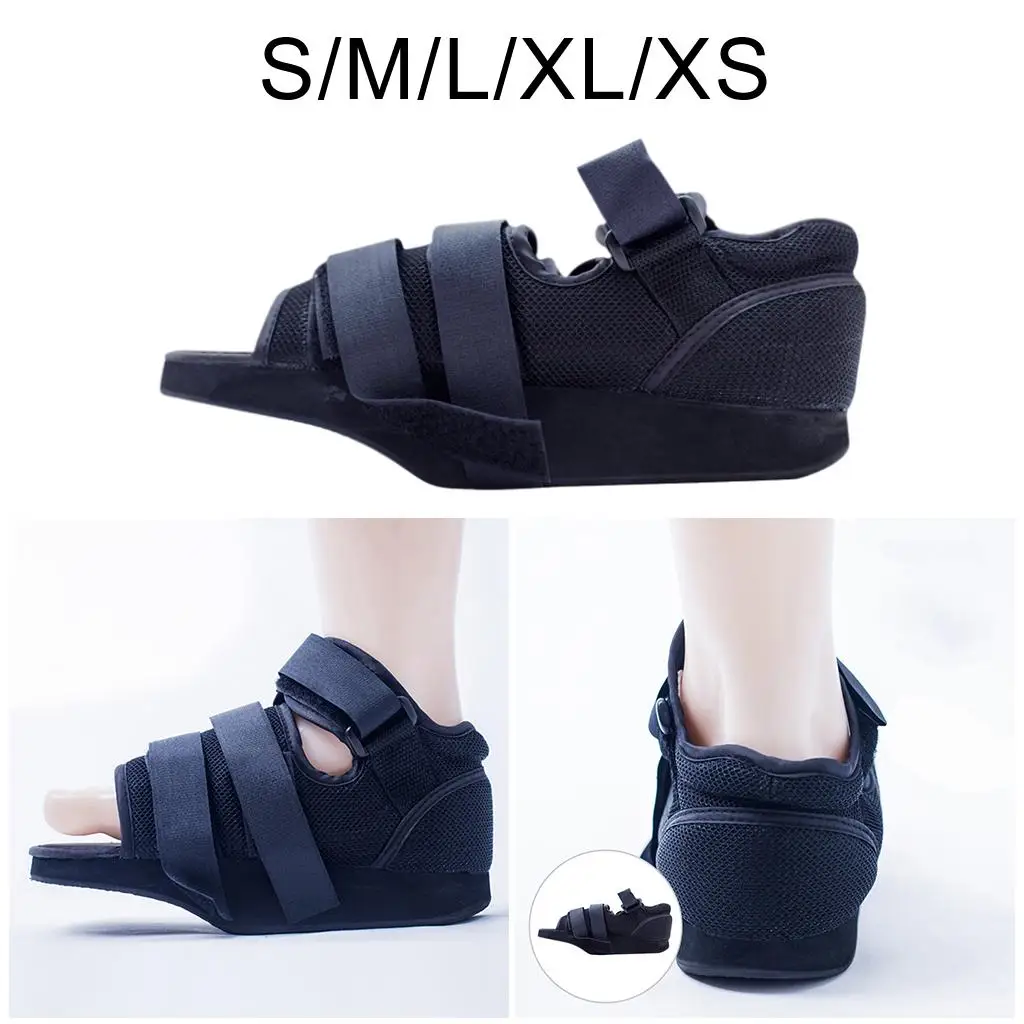 Plaster Shoes  Fixed Removed Black for Postoperative  Teens Women