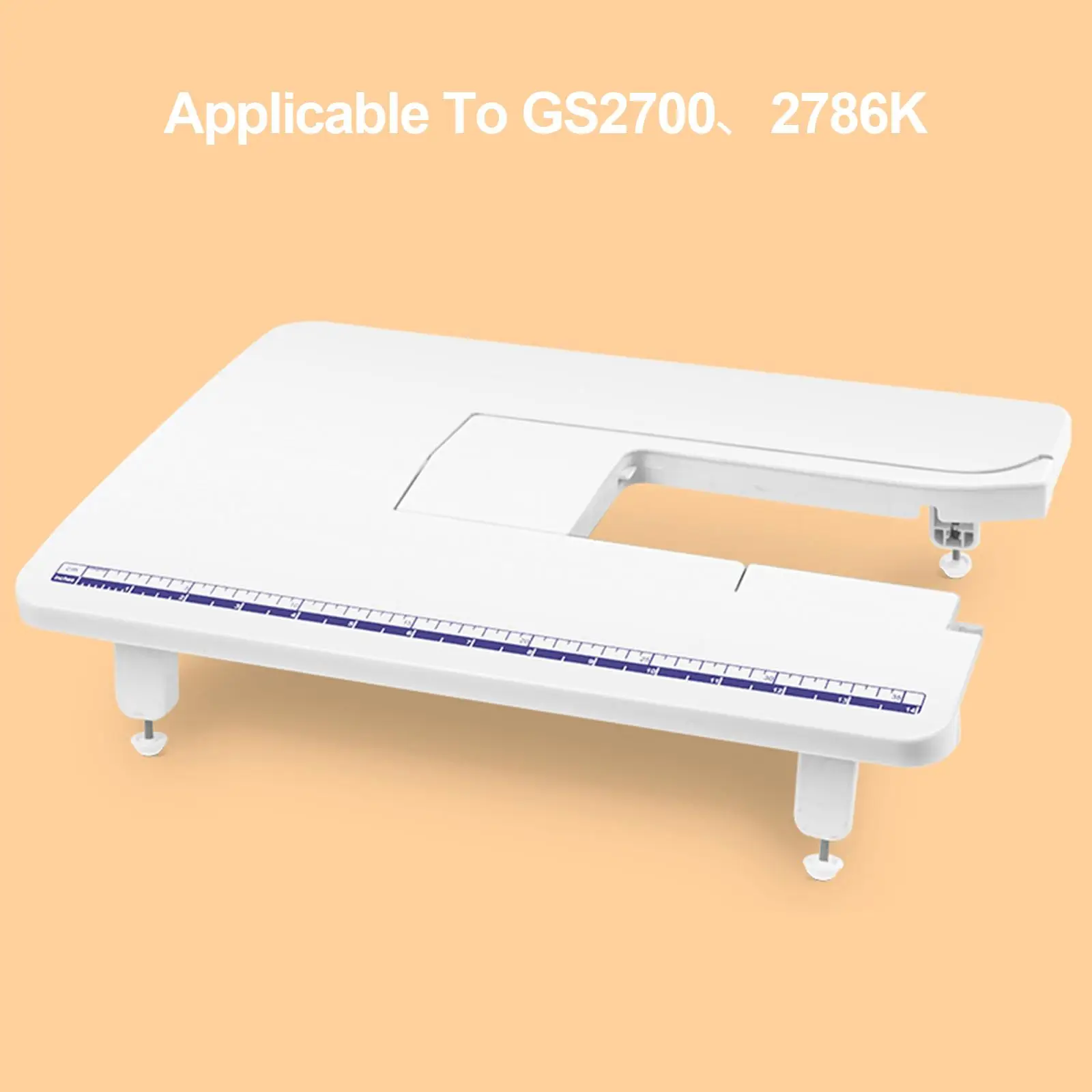 Heavy Duty Sewing Machine Wide Extension Table Plastic Sewing Machine Extension Table for Brother Household JA002 AS1450 GS2786K