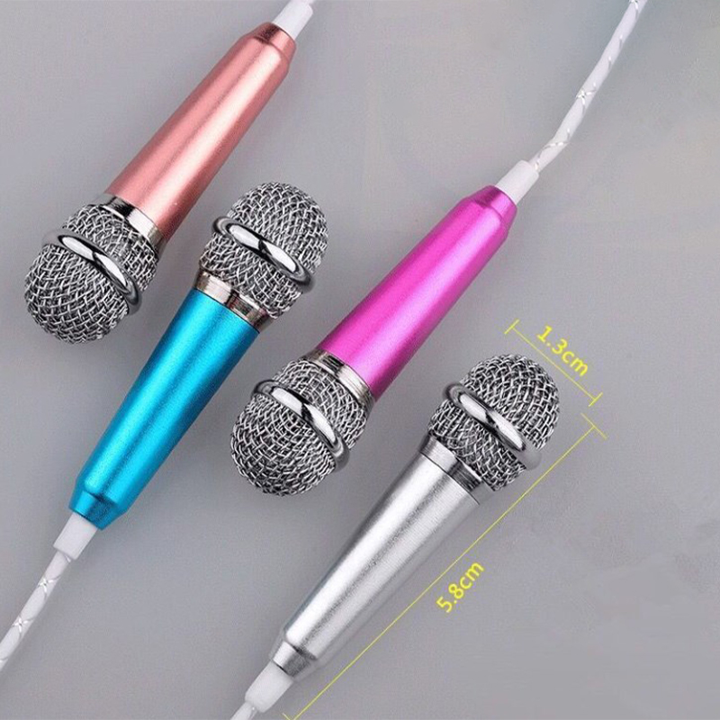 Title 3, Mikrofon 3,5 mm Stereo Studio Mic KTV Karaoke M...