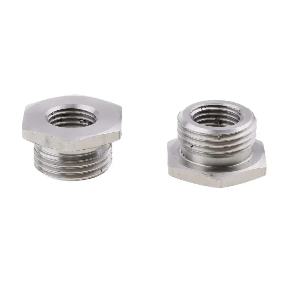 Adapters Reduce 02 O2 Sensor Ports Bungs 18MM-12MM Plug Stainless for