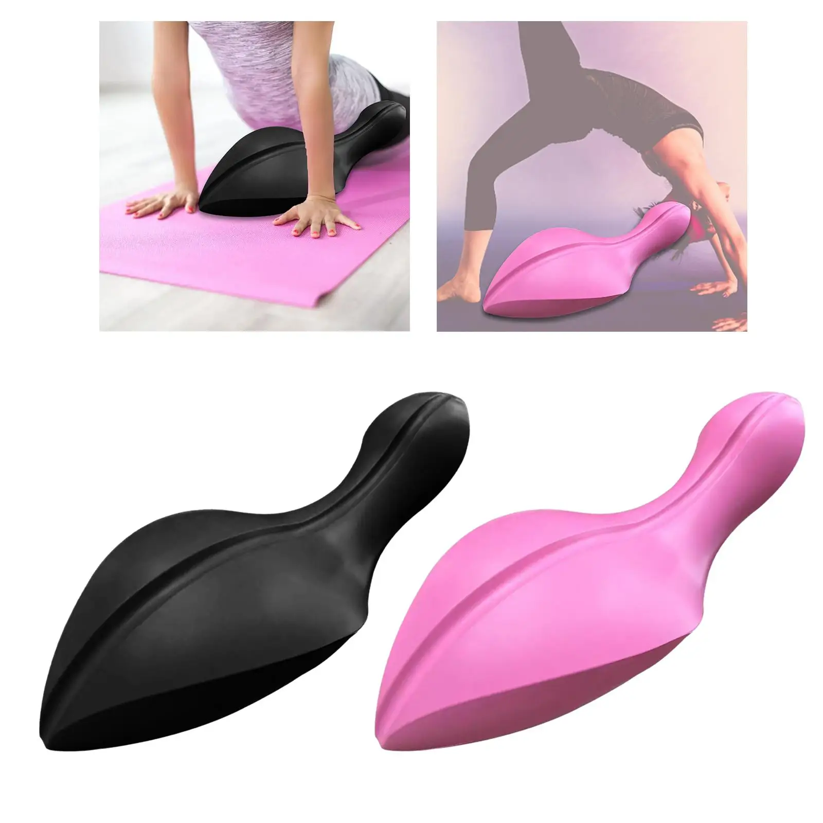 Pilates Yoga Spine Correction Fitness Equipment PU Foam Spinal Orthosis for Home Gym Cervical Vertebra Correction