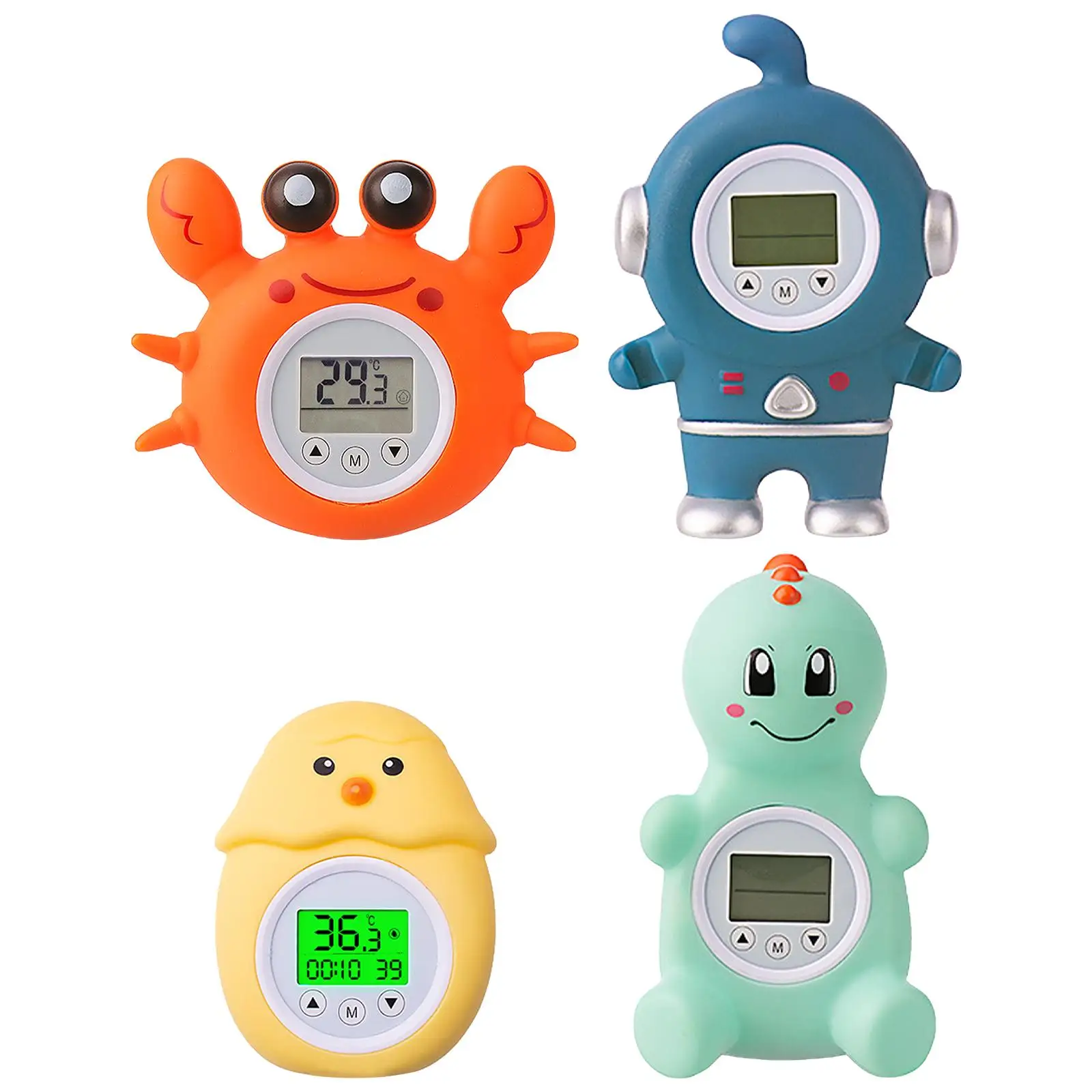 Bathing Temperature Measurement Floating Toy Bath Intelligent for Swimming Infant Bath Tub Outdoor Toddlers Kids