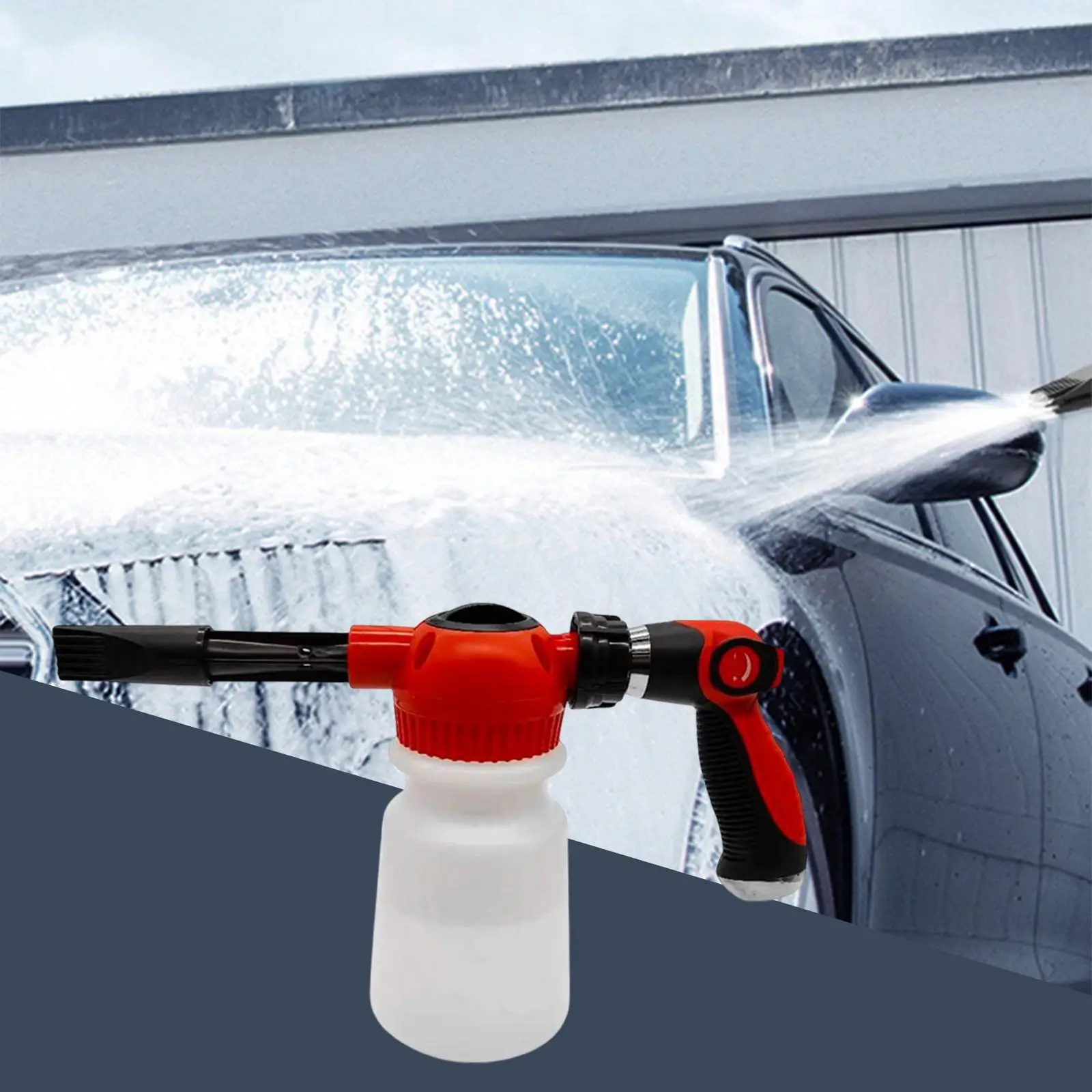 Car Wash Pump Manual Foaming Sprayer Gardening Sprayer for Automobiles Window Outdoor