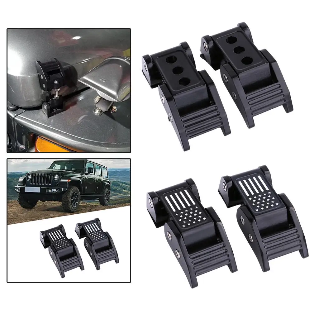 Set of 2 Hood latches  2007-2018 High Performance Replacement Accessories Easy to Install