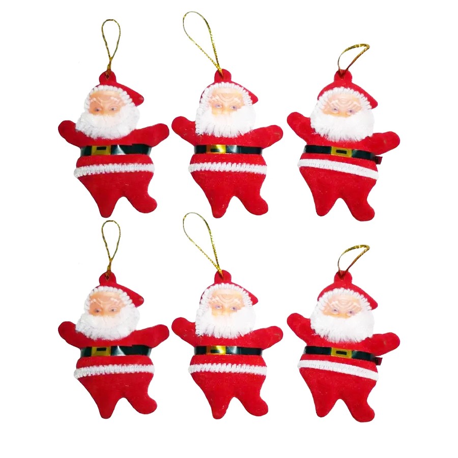 Santa Pendant Set