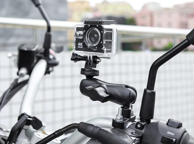 Title 11, For GoPro Motorcycle Bike Handlebar Rearview Mi...