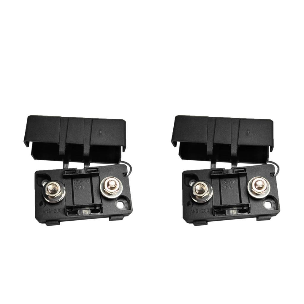 Heavy Duty ANS Midi Fuse Holder Unbreakable Base for RV Car 80A+100A