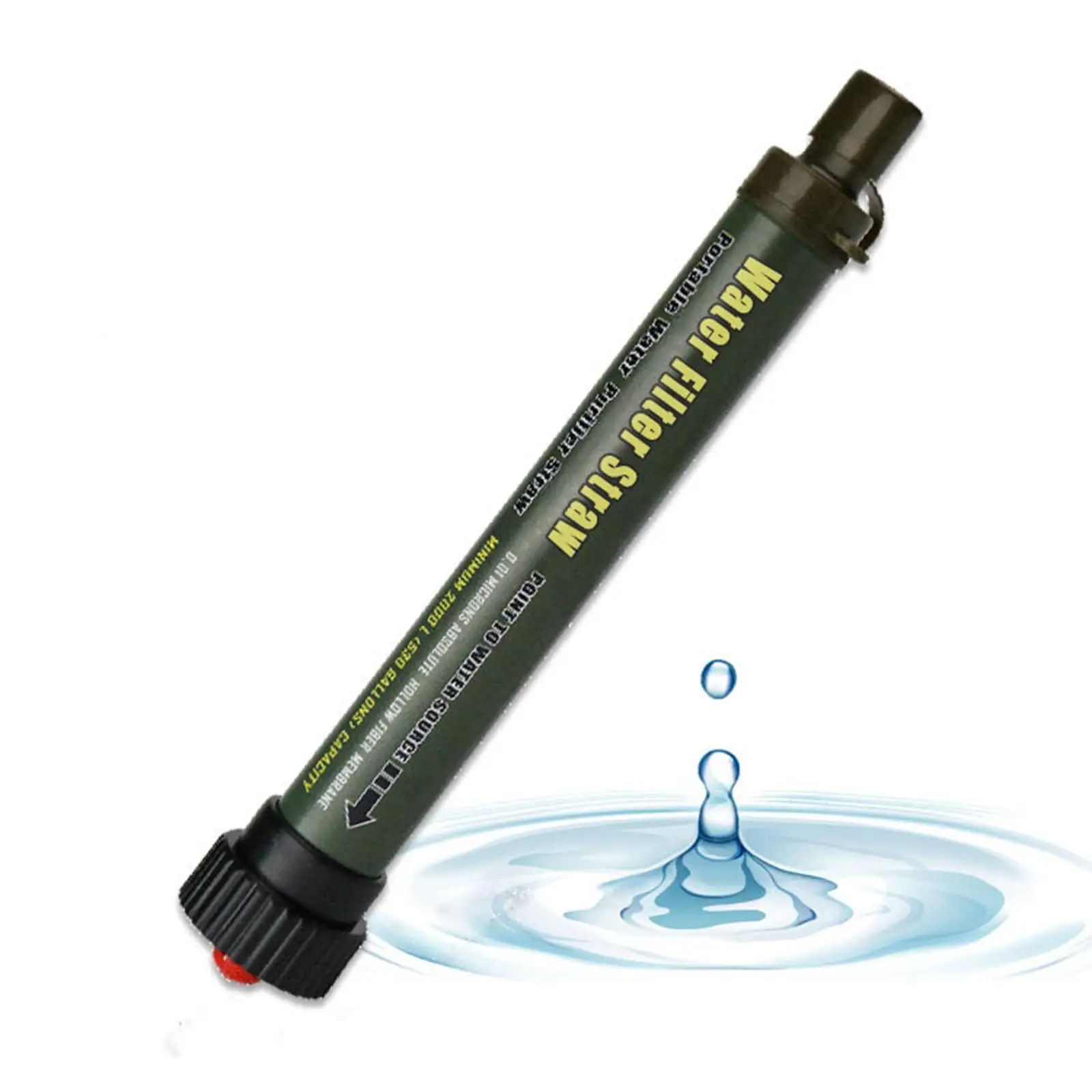 Portable Water Filter Preparedness Recreation Hollow   for Outing