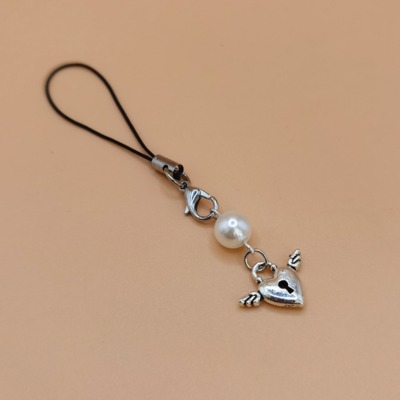 Funky Y2K Hand Perlen Handy Schlüsselanhänger Charm Strap Kawaii süße Kette Lanyard Anhänger Mädchen Geschenk für IPhone/Samsung/HUAWEI – Detail 4