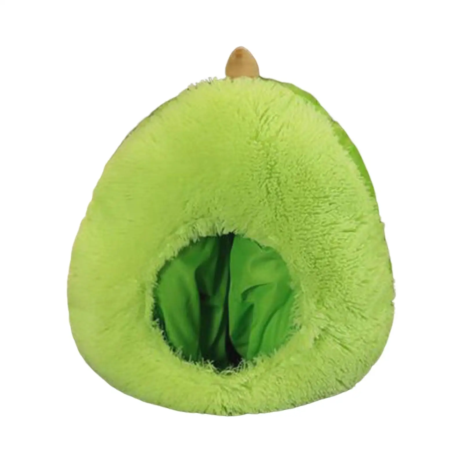 Plush Doll Fruit Headgear Hat Stuffed Cap Sleeping Pillow Toy Photo Props Warm Cosplay Costume Accessory Head Cover for Teens