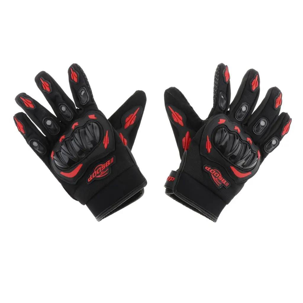 BLACK  WATERPROOF THERMAL WINTER MOTORCYCLE MOTORBIKE GLOVES