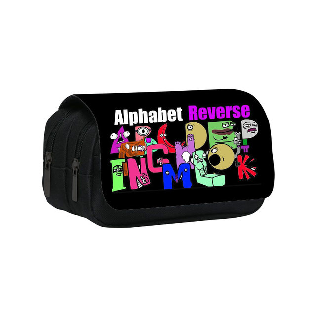 Alphabet Lore R Student Pencil Bag Interlaye Korean Stationery Pencil Cases  School Kawaii Bag Pencil Pouch Kid Rewards Gifts - AliExpress