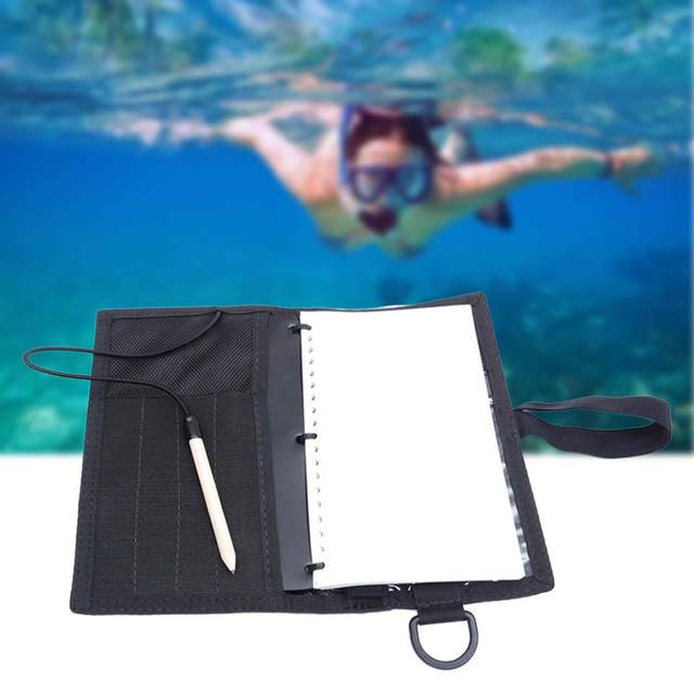 Underwater Writing Slate Dive Note Board Waterproof Paper
