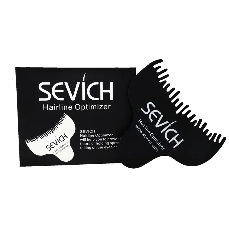 Best of Keratin Hair Sevich Building Fiber Hairdressing Combs Hairline Optimizer 1pcs Hair Fiber Matching Beauty Powder Hair Card Baffle Reviews & Tips