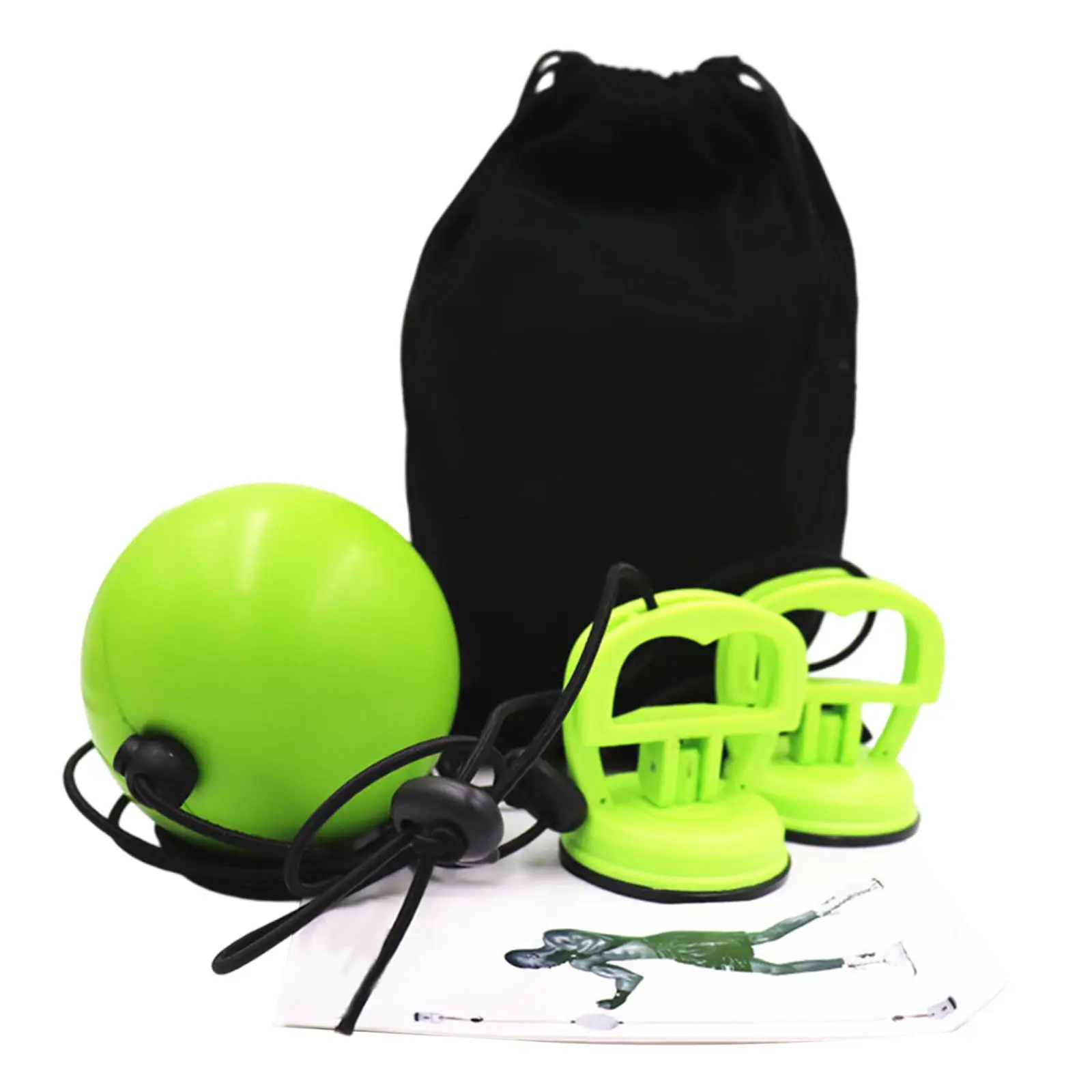  Bag Training Double End Punching Ball Adjustable Floor to Ceiling  Boxing  Ball for Coordination Agility