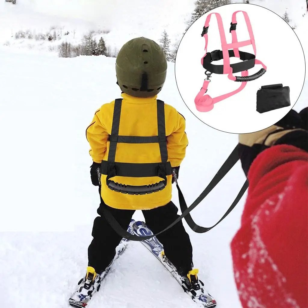 Ski Harness Skating Shoulder Strap  Control Leash Equipment for