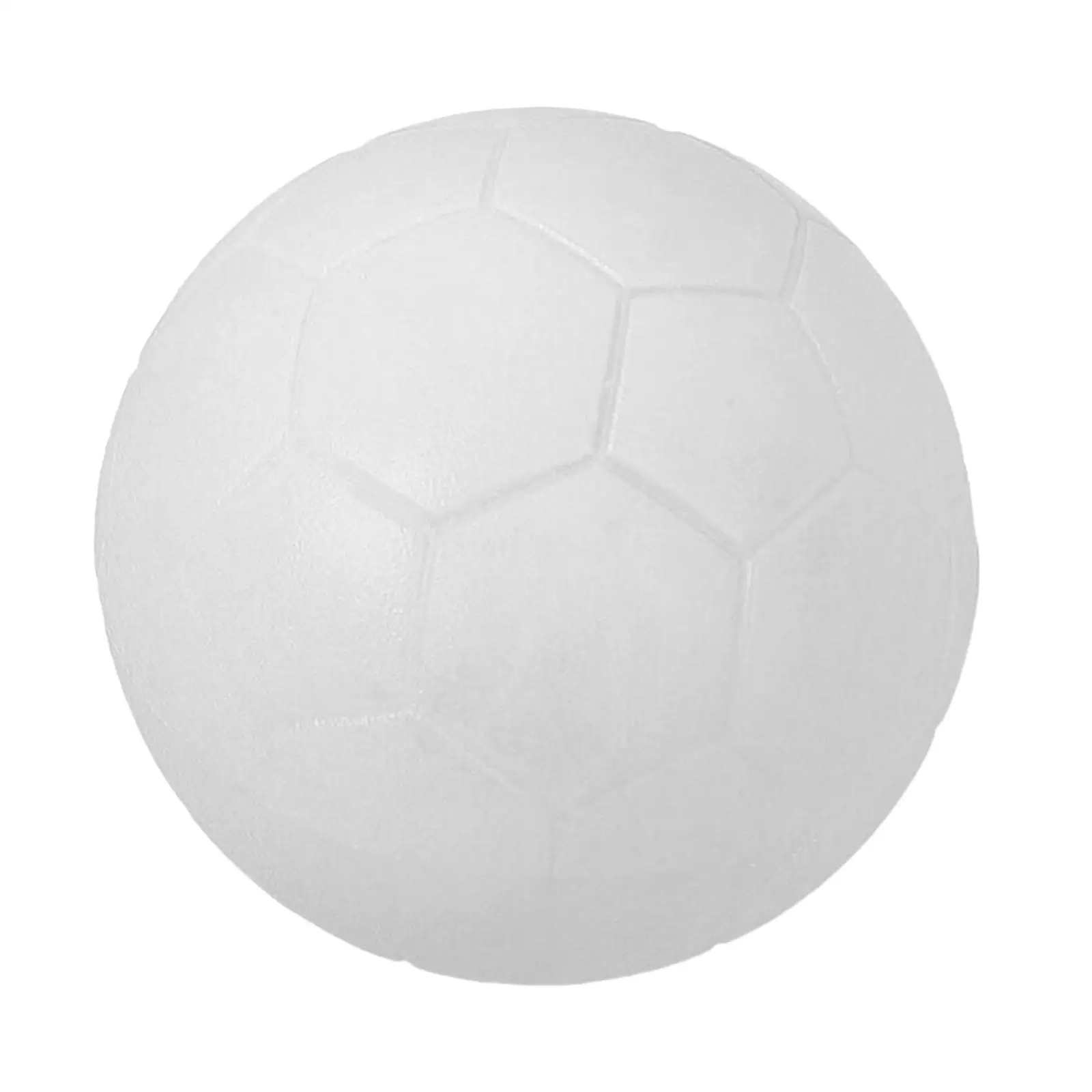4x Lightweight Table Soccer Balls Size 36mm Football White Mini Standard Size