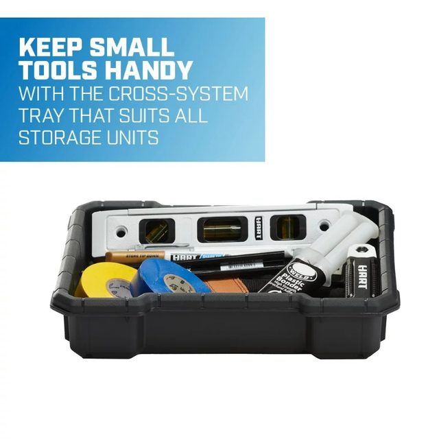 HART Stack Cart, Mobile deals Tool Box for Hardware Storage, Fits 7 Parts Modular Stor