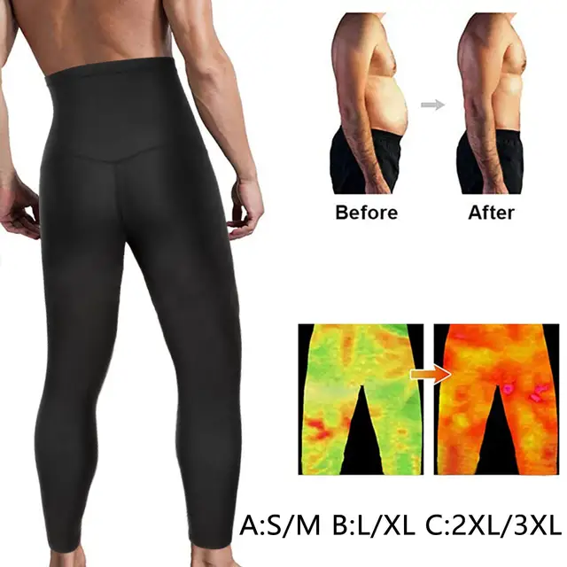 Women Fitness Pants Body Shaper Thermo Sweat Sauna Capris Leggings Sports  Fitness Gym Yoga Pants Suit for 60-80kg
