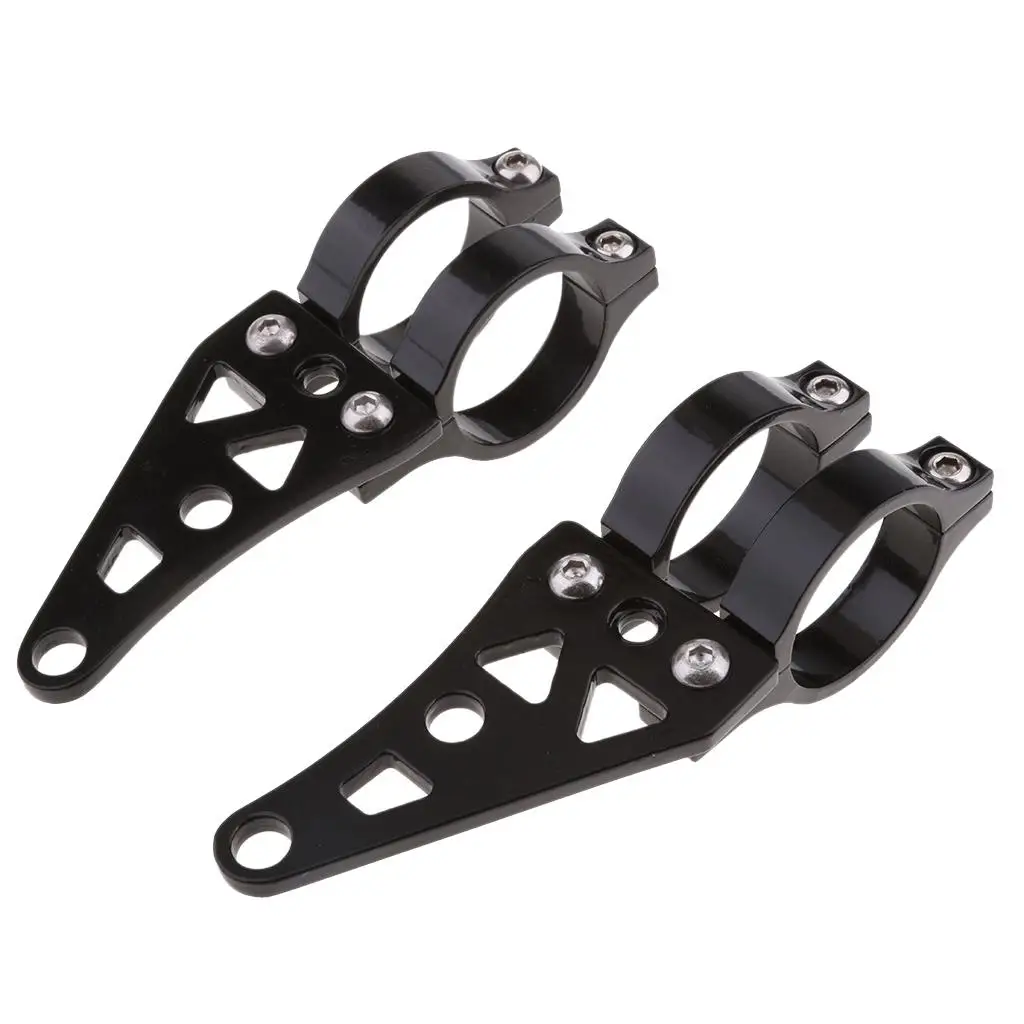 2 X 39mm Universal Motorcycle Bracket Headlight Fork Mount Fits With