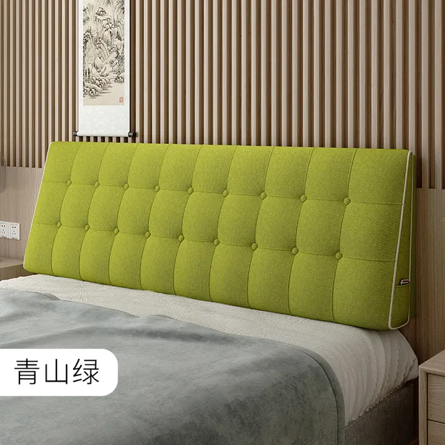 Buy Pure color bed soft bag Back Back cushion Throw pillows on the bed  Double bed backrest Fabric headboard cover Tatami cushion-H  90x50x5cm(35x20x2) Online at desertcartEcuador