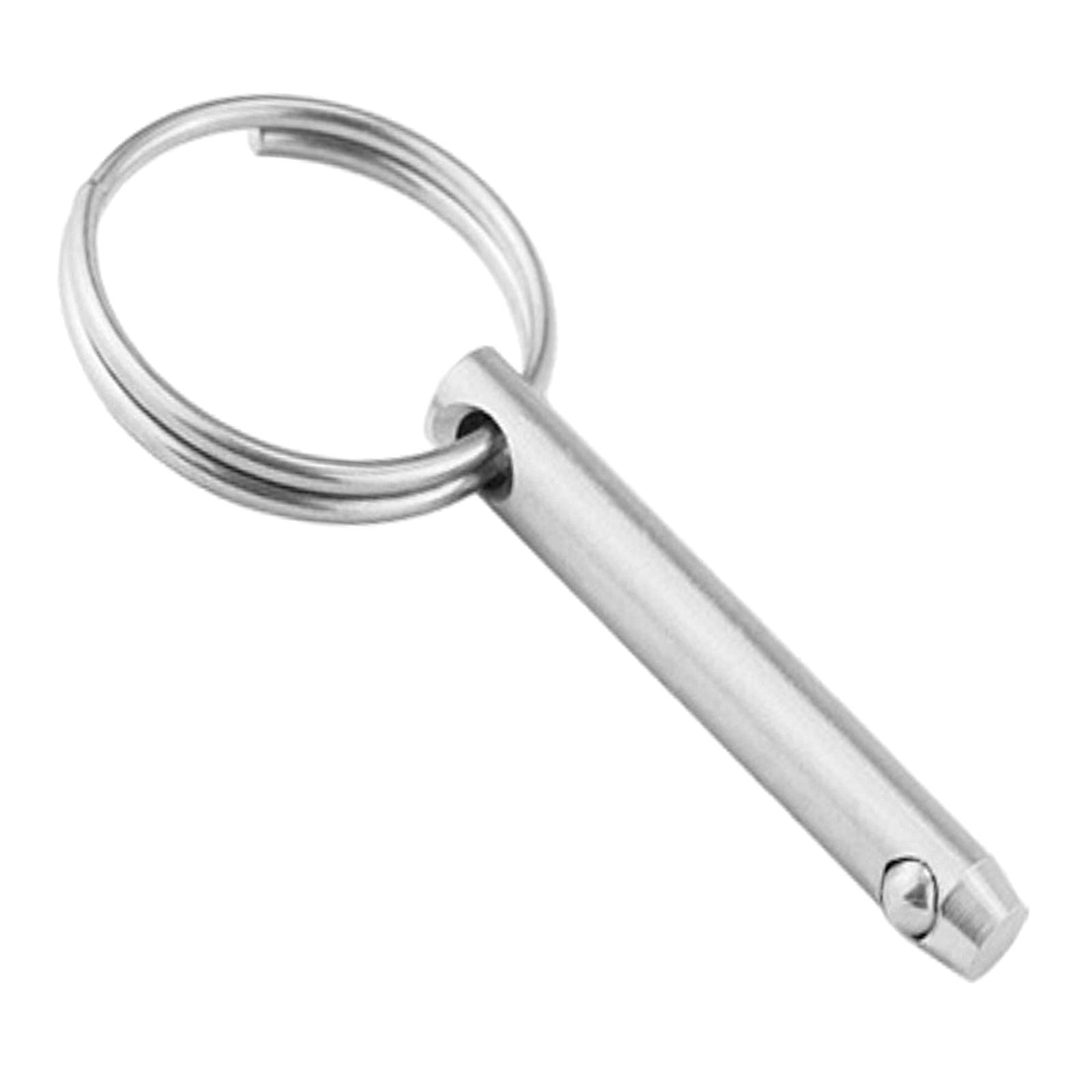 Quick Release Pin Stainless Steel Total Length 1-1/2