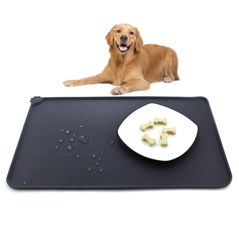 Title 3, ilicone Waterproof Pet Mat For Dog Cat Pet Food...