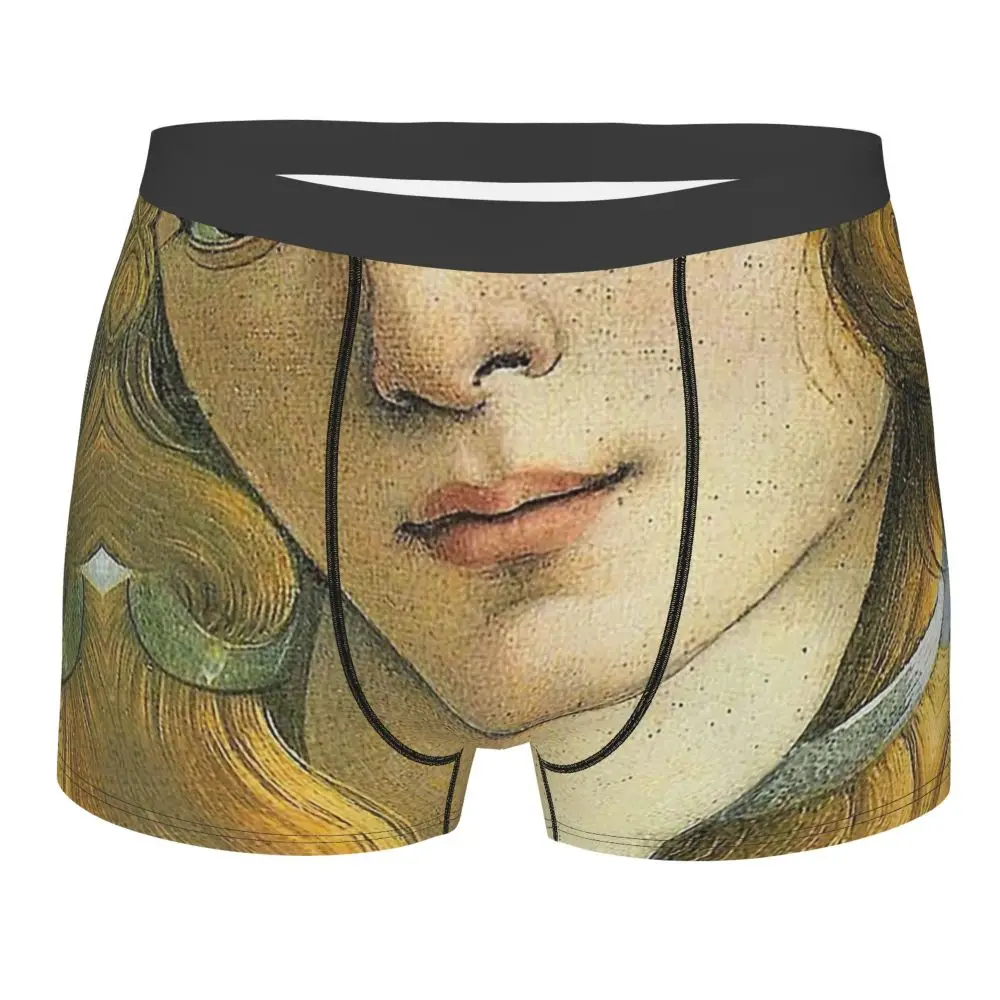 Sexy Boxer Shorts Panties Man Sandro Botticelli Art Underwear Soft Underpants for Homme Plus Size mens designer boxers