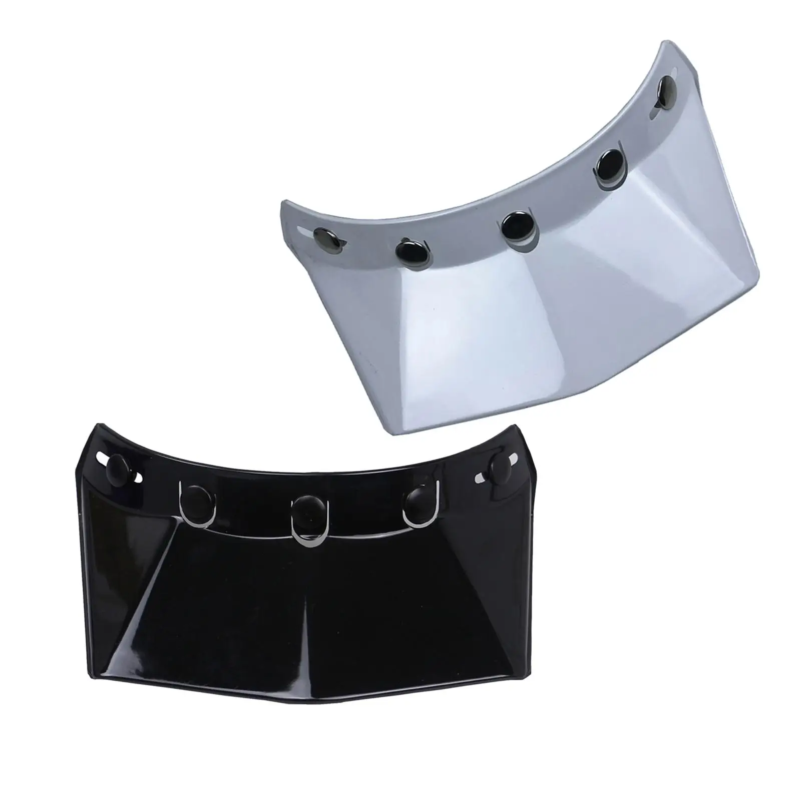 2Pcs 5- Visor  Replace for Motorcycle Helmet Scratch Resistant
