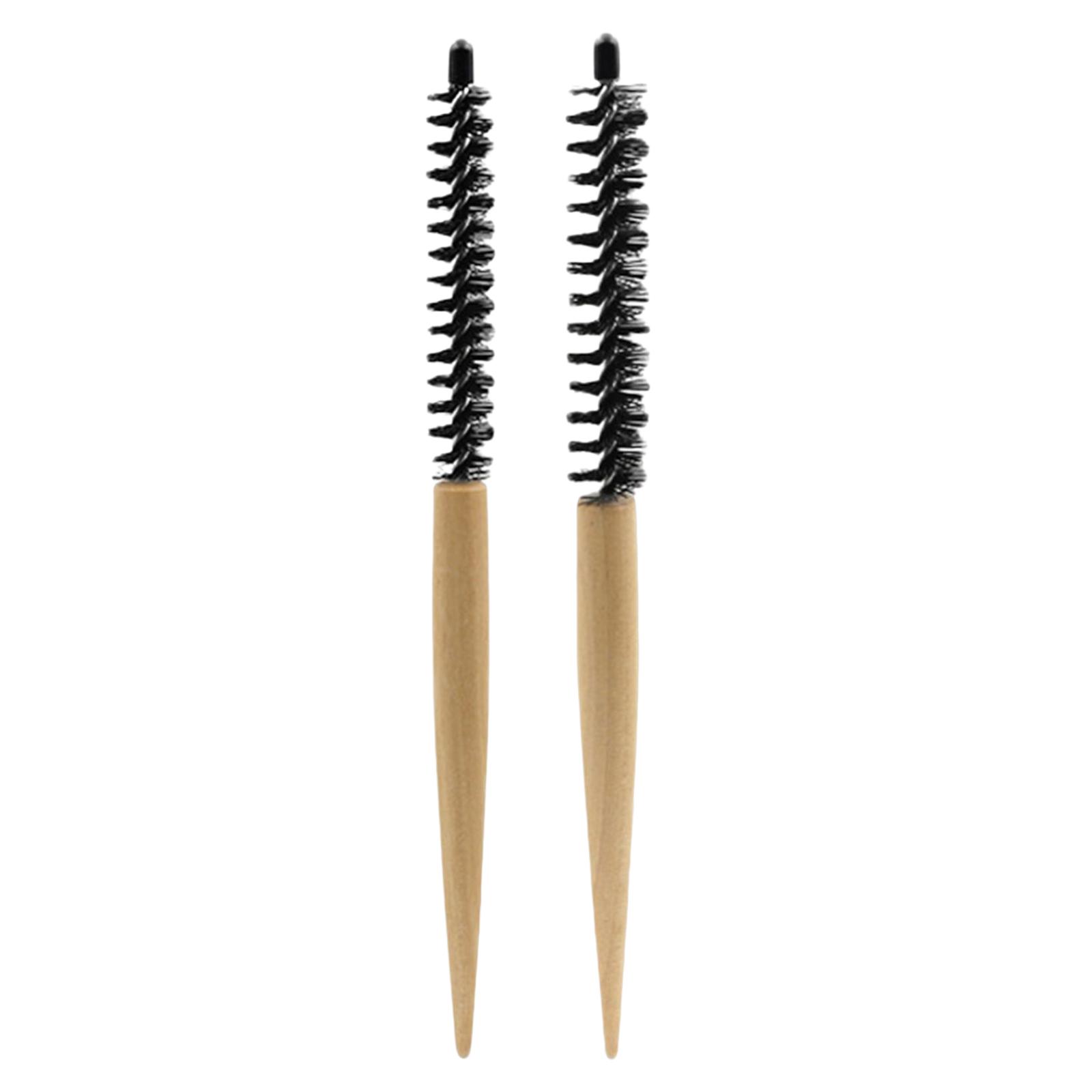 Description Picture 2 of itemSmall Round Hair Brush Mini Round Comb Salon Hairdressing Brush Roller Comb for Curly Blow Drying Hair Styling Beard Women Men