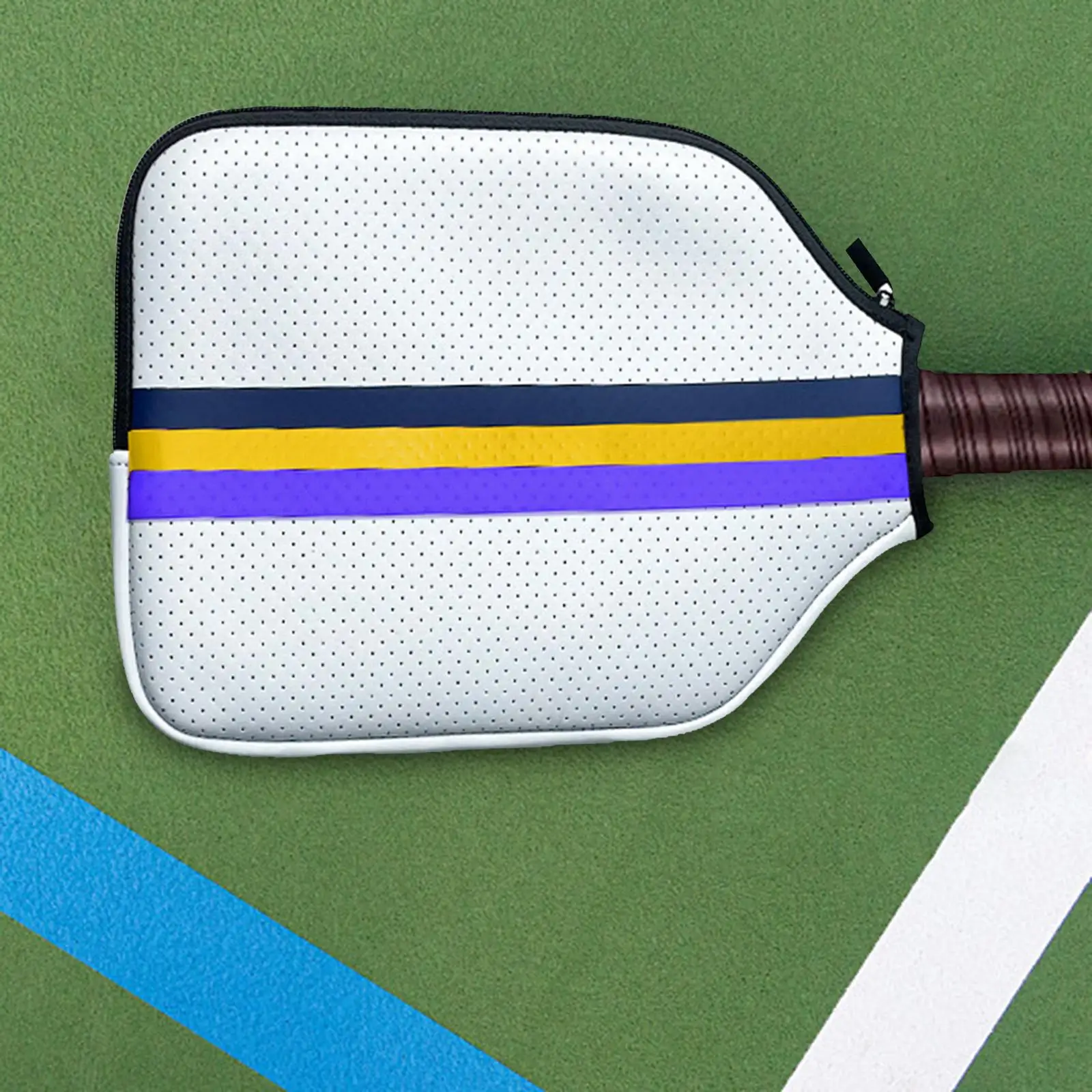 Neoprene Pickleball Paddle Cover Racket Case Durable Storage Protective Sleeve Racket Sleeve for Practice Training Sports