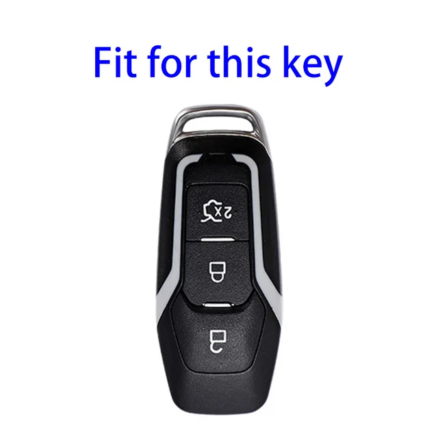 TPU Auto Schlüssel Fall Abdeckung für Ford C-Max S-Max Ecosport Kuga Escape  Fiesta Mondeo Focus 2 3 MK3 ST RS Benutzerdefinierte Shell Fob Zubehör