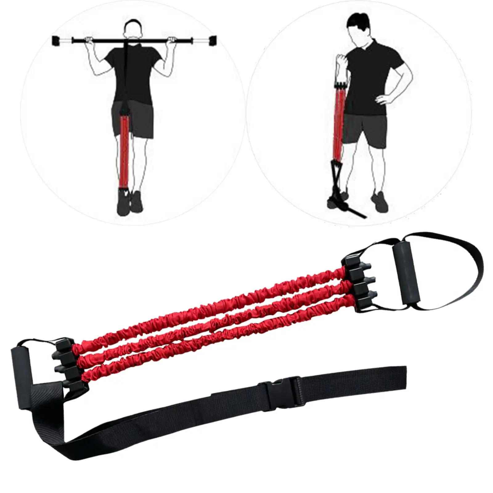 Premium Chin up Assistance Band Adjustable Resistance Bands for Improve Chest Strength Body Stretching Fitness Weight Lifting