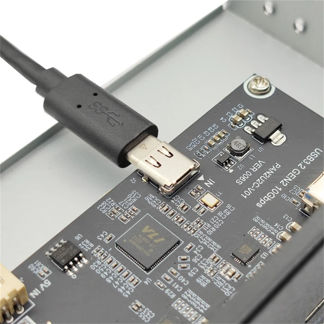 Multi Port USB Type C Hub for 5.25 ROM Bay USB 3.2 Front Panel - AliExpress