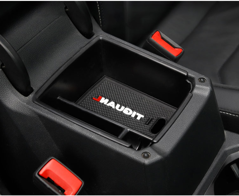 Auto-Armlehnen-Mittelkonsolen-Aufbewahrungsbox, Handschuhfach-Organizer für Volkswagen VW Tiguan MK2 2017-2021 2022 2023 2024 Zubehör – Detail 12