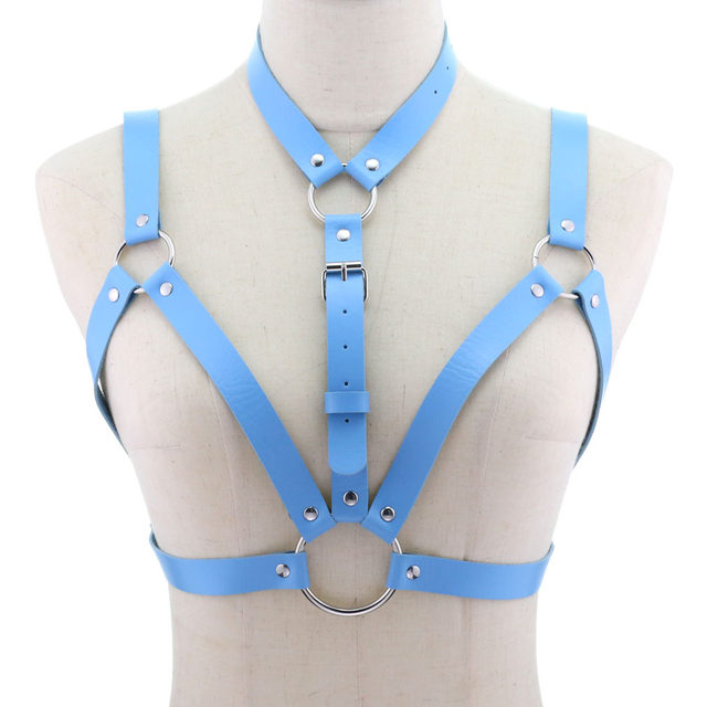 Leather Chest Harness Women BDSM Lingerie Harness Body Bondage