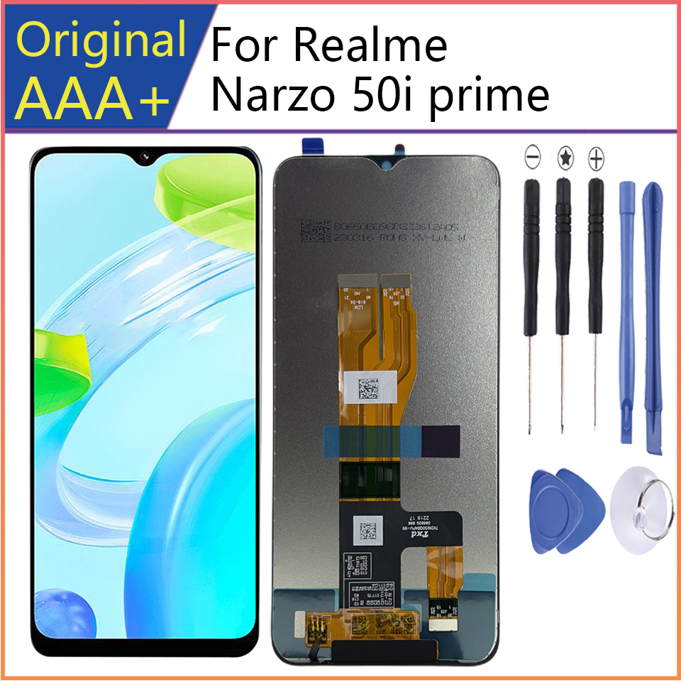 Для OPPO Realme narzo 50i prime ЖК-дисплей сенсорный экран Замена с рамкой  дигитайзер в сборе запасные части | AliExpress