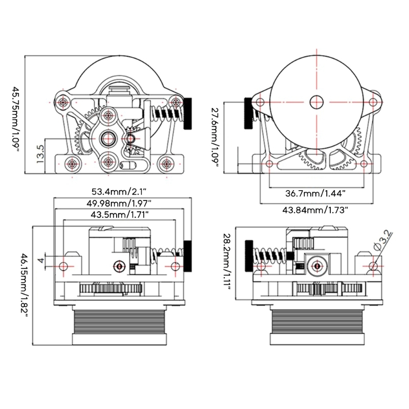 3d voron impressora 2.4 bm, atualizado, mini