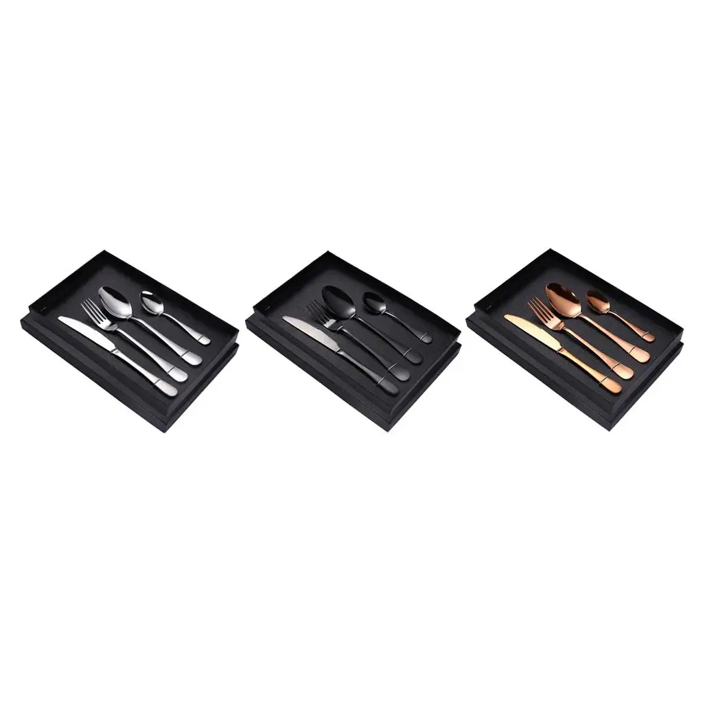 Anti-rust Stainless Steel   Set Cutlery, Packed in Gift Box, Household Use