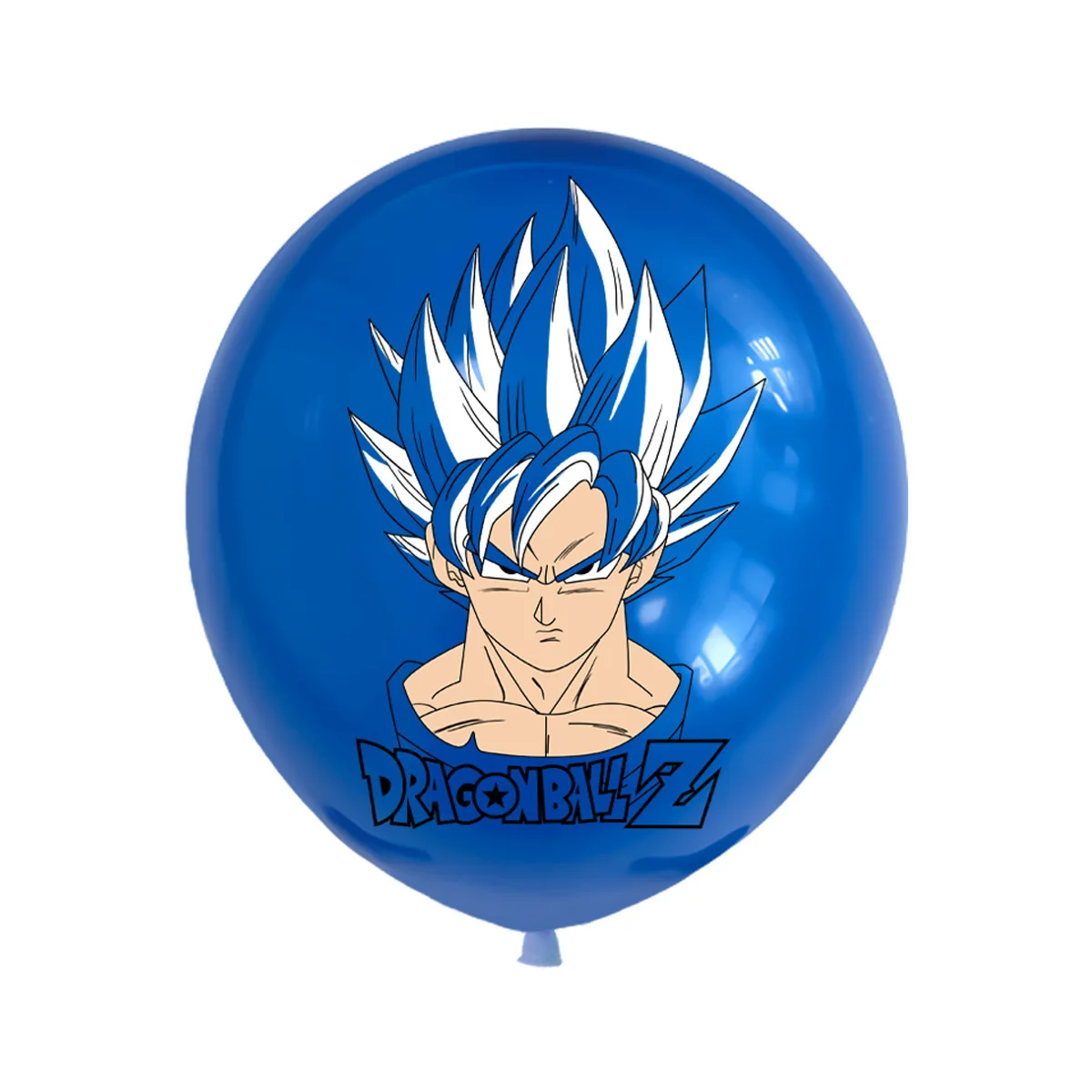 Dragon Ball Z Birthday Party Decoration Anime Tableware Invitation Cards Banner Backdrop Poster Cake Topper Number Balloon Set