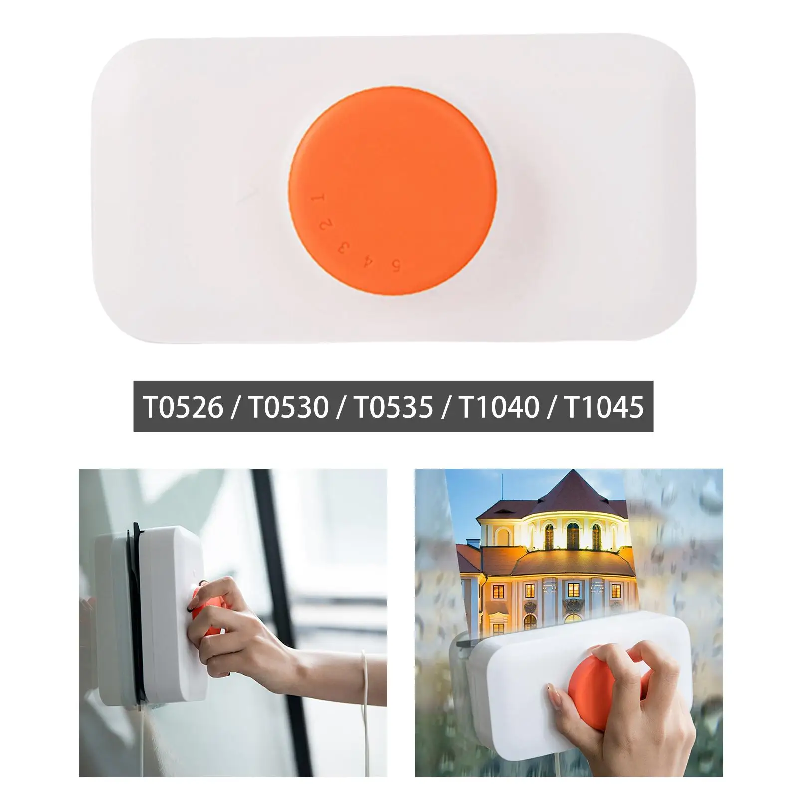 Double Sided Window Cleaner Magnetic Cleaning Tools Glider Washing Surface Cleaning Brush Glass Wiper for Home Window