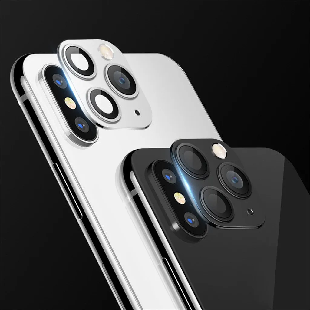 android camera lens Phone Lens Cover For IPhone X/XS/XS Max to 11 Pro /ProMAX Camera Lens Film Protector Ring Cover Fake Modified Sticker In Stock google lens compatible phones