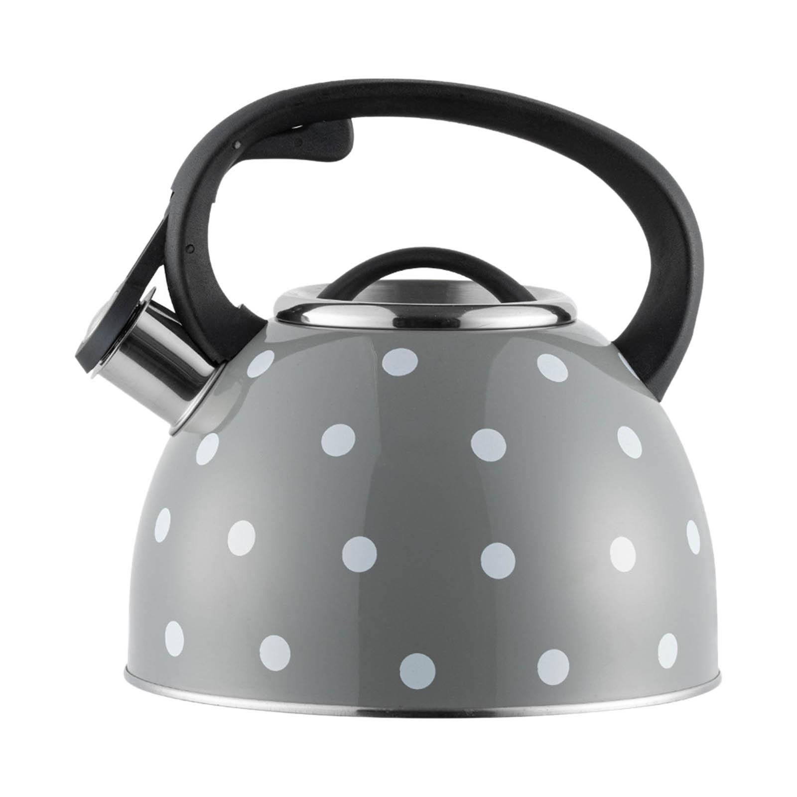 Kitchen Whistling Kettle Sounding Kettle for Boiling Coffee Gas Induction Cookers
