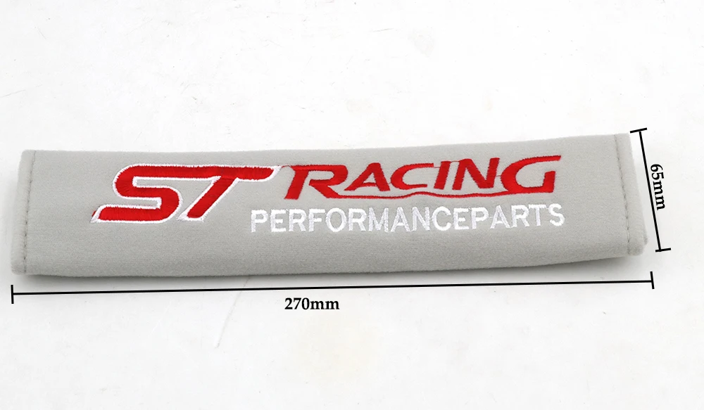 Funda de algodón para cinturón de seguridad ST racing, vista frontal