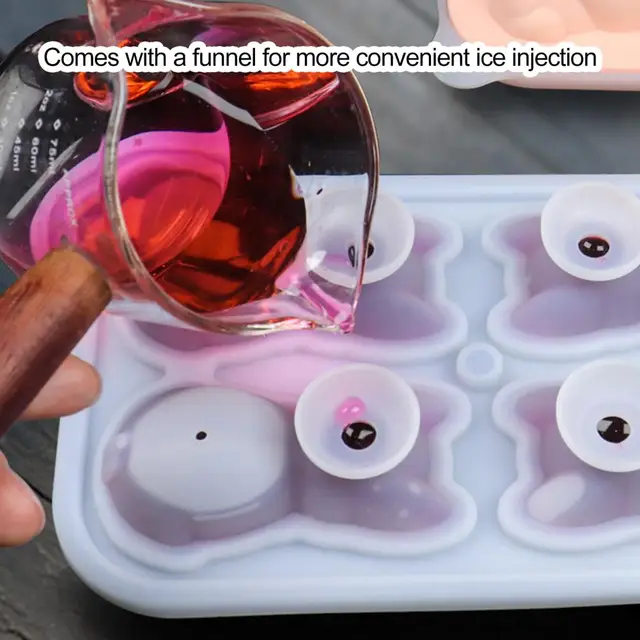 Dishwasher Safe Ice Tray Drinks Delight Fun Bulldog Ice Cube Tray