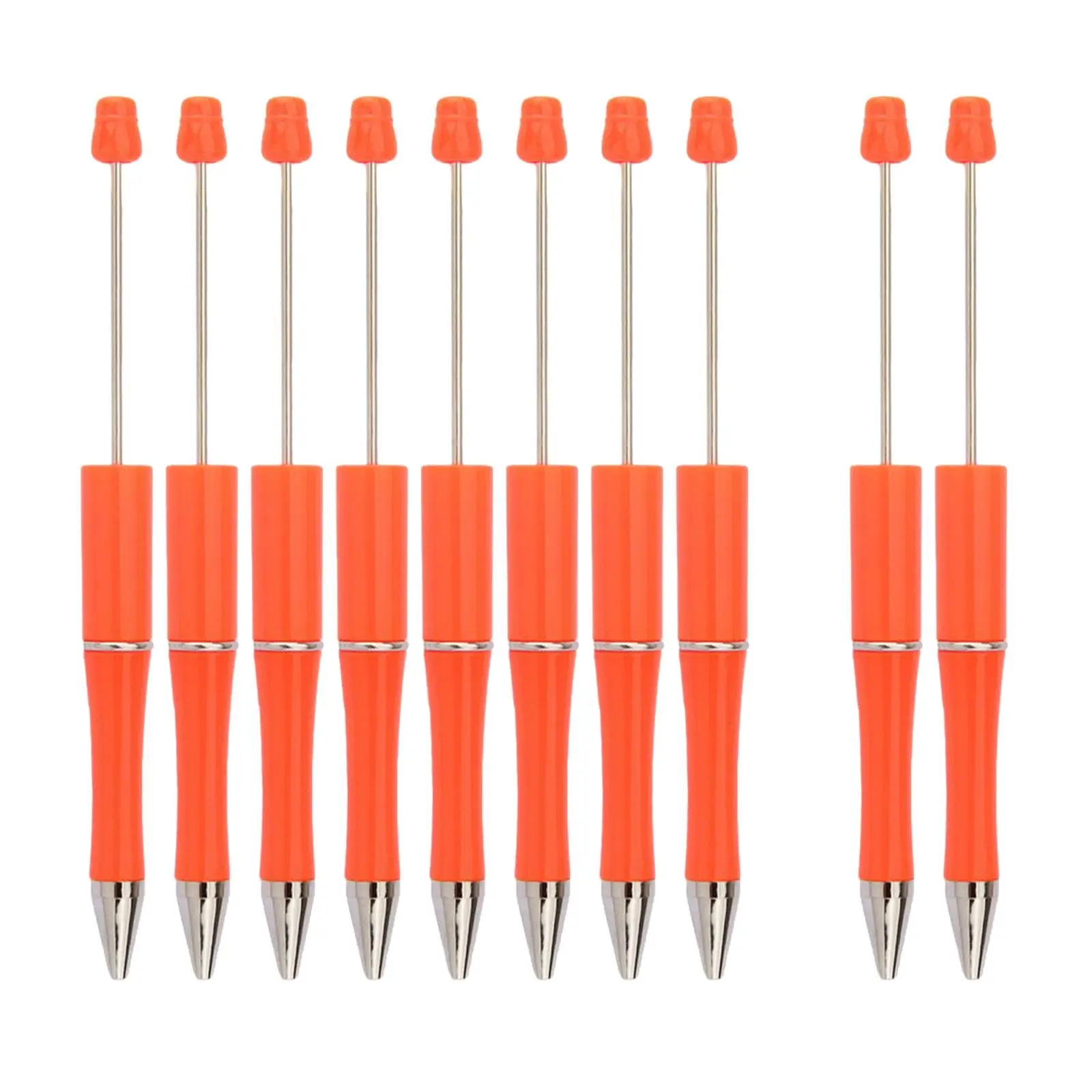 10 Pieces Beaded Pen DIY Crafting Pens for DIY Pen Kits Gift Supplies School
