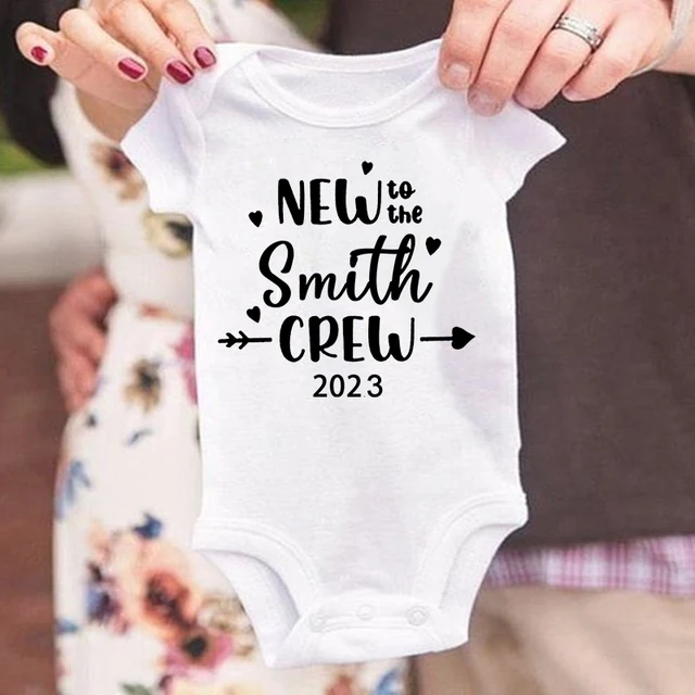 Custom Pregnancy Birth Announcement Coming Soon Kids Bodysuit/Onesie/T –  Milillo and Co